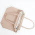 Bolso shopper para mujer de piel para personalizar nude Amy