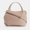 Bolso de mano de piel estilo saco para mujer nude Stefy