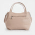Bolso de mano de piel estilo saco para mujer nude Stefy