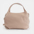 Bolso de mano de piel estilo saco para mujer nude Stefy