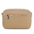 Bolso de bandolera con doble cremalleras Khaki Cora