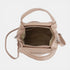 Bolso de mano de piel estilo saco para mujer nude Stefy