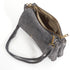 Bolso bandolera de piel de serraje con solapa Gris Cinti