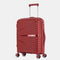 Maleta de cabina 55x39x21.5 cm (46L) Polipropileno - Candado Incrustado - 20 Pulgadas - Burdeos - Chocolate
