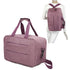 Raykong Bolsa de cabina convertible en mochila 40x20x25cm Ryanair 10kg equipaje de mano bolso de cabina Vueling morado