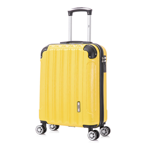 Maleta Cabina 55x40x20cm Policarbonato (44L) - 20 Pulgadas - Amarillo