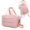 Raykong Bolsa de cabina convertible en mochila 40x20x25cm Ryanair 10kg equipaje de mano bolso de cabina Vueling rosa