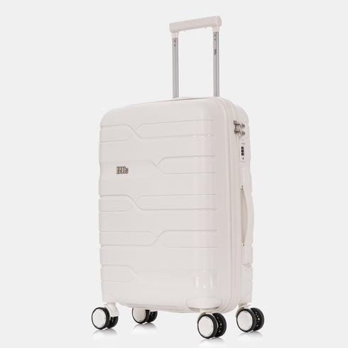 1990s Maleta mediana extensible 65cm - Bass (Blanco)