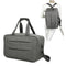 Raykong Bolsa de cabina convertible en mochila 40x20x25cm Ryanair 10kg equipaje de mano bolso de cabina Vueling gris