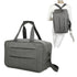 Raykong Bolsa de cabina convertible en mochila 40x20x25cm Ryanair 10kg equipaje de mano bolso de cabina Vueling gris