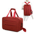 Raykong Bolsa de cabina convertible en mochila 40x20x25cm Ryanair 10kg equipaje de mano bolso de cabina Vueling rojo