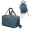 Raykong Bolsa de cabina convertible en mochila 40x20x25cm Ryanair 10kg equipaje de mano bolso de cabina Vueling azul marino