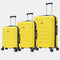 Raykong Juego de maletas 3 piezas | Maleta Cabina 55cm | Mediana Expansible 65cm | Grande Expansible 75cm - Watt (Amarillo)