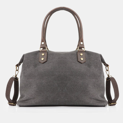 Bolso loneta para mujer | personalizable | Negro | Irene