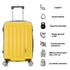 Maleta Cabina 55x39x21cm Policarbonato (45L) - 20 Pulgadas Amarillo - Seda