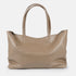 Bolso shopper para mujer de piel para personalizar khaki Luna