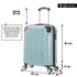 Maleta Cabina 55x40x20cm Policarbonato (44L) - 20 Pulgadas - Menta