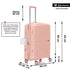 1990s Maleta Mediana extensible 65cm - Choco (Rosa Claro)