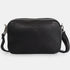 Bolso de bandolera con doble cremalleras Negro Cora