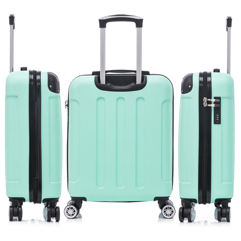 Raykong Maleta Cabina ABS 55x40x20cm (44L) Maxima aprovechamiento de espacio - 20 Pulgadas - Menta