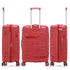 1990s Maleta Mediana extensible 65cm Bass Rojo