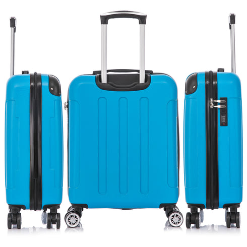 Raykong Maleta Cabina ABS 55x40x20cm (44L) Maxima aprovechamiento de espacio - 20 Pulgadas - Turquesa