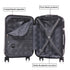 Maleta Cabina 55x39x21cm Policarbonato 45L - 20 Pulgadas Negro - Seda