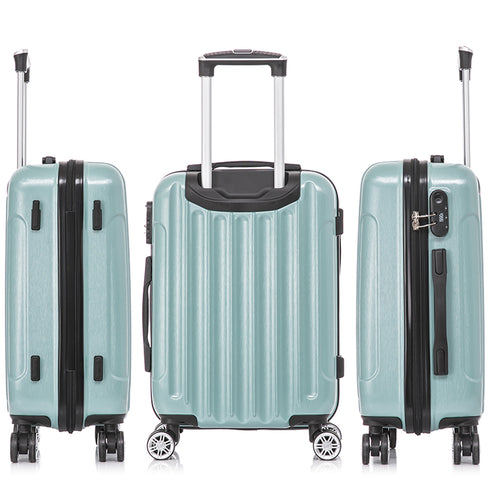 Maleta Cabina 55x39x21cm Policarbonato (45L) - 20 Pulgadas Menta - Seda