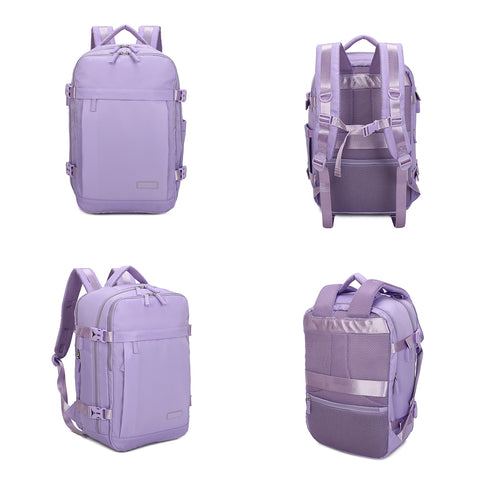 Raykong Mochila de cabina Ryanair 40x20x25cm (20L) Morado