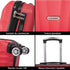 Raykong Maleta Cabina ABS 55x40x20cm (44L) - 20 Pulgadas Rojo - Waves