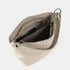 Bolso de hombro para mujer de piel con bandolera extensible khaki Mara
