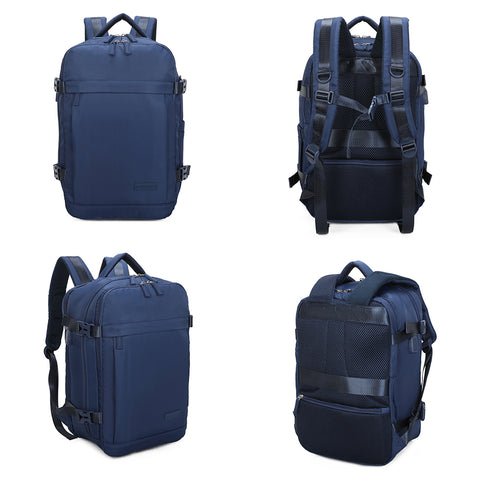 Raykong Mochila de cabina Ryanair 40x20x25cm (20L) Azul marino