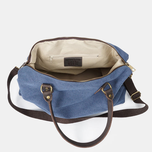Bolso loneta para mujer | personalizable | Azul marino | Irene
