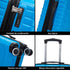 Raykong Juego de maletas 3 piezas | Maleta Cabina 55cm | Mediana Expansible 65cm | Grande Expansible 75cm - Watt (Turquesa)
