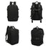 Raykong Mochila de cabina Ryanair 40x20x25cm (20L) Negro