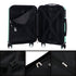 RAYKONG Maleta de Cabina 55x40x20cm Policarbonato (40L) semirígida Trolley pequeño Equipaje de Mano 4 Ruedas giratorios a 360º Cierre numérico-Menta