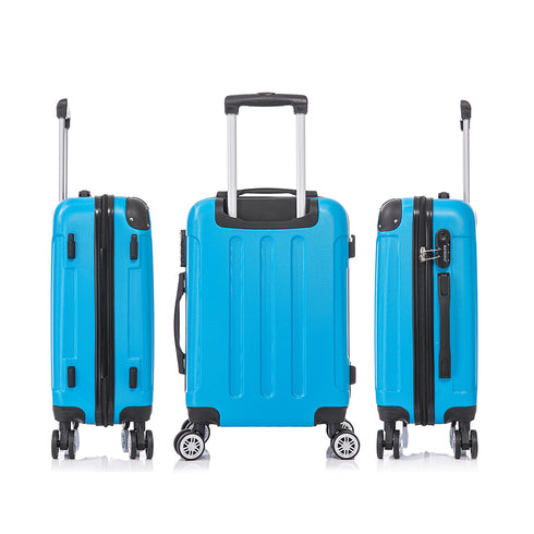 Maleta Cabina ABS 55x40x20cm 44L - 20 Pulgadas Turquesa - Marina