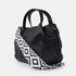 Bolso de mano de piel estilo saco para mujer negro Stefy