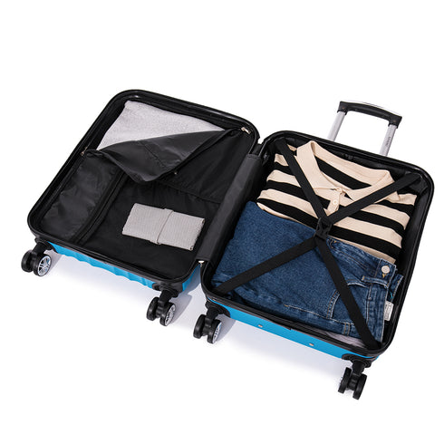 Raykong Maleta Cabina ABS 55x40x20cm (44L) - 20 Pulgadas Turquesa - Waves