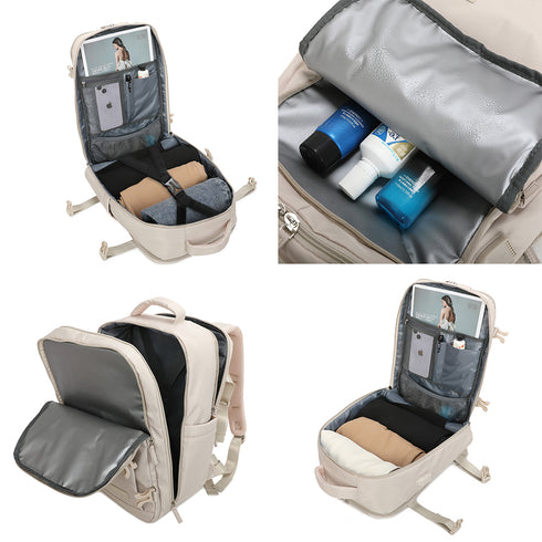 Raykong Mochila de cabina Ryanair 40x20x25cm (20L) Khaki