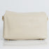 Bolso bandolera de piel con solapa Beige Laia