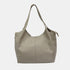 Bolso shopper mujer piel grande Alina (Beige)