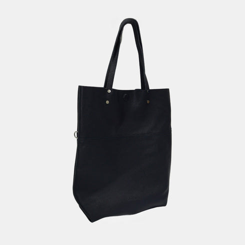 Bolso Shopper Grande de Piel para Mujer – Paulina (Azul Marino)