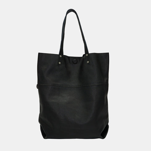 Bolso Shopper Grande de Piel para Mujer – Paulina (Negro)