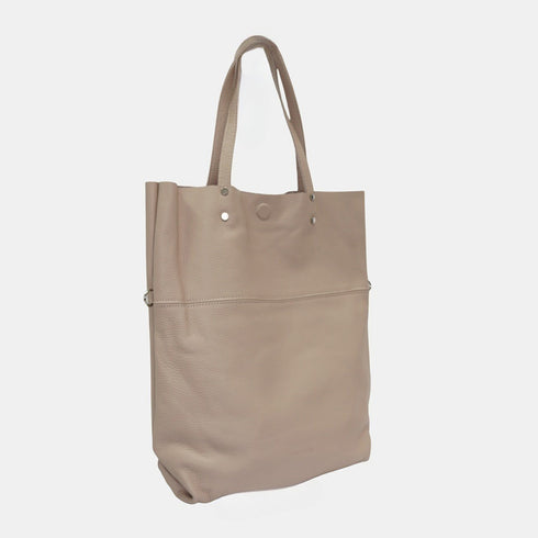 Bolso Shopper Grande de Piel para Mujer – Paulina (Nude)