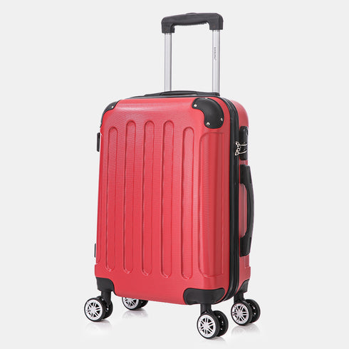 Maleta Cabina ABS 55x40x20cm 44L - 20 Pulgadas Rojo - Marina