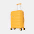 1990s Maleta Mediana extensible 65cm Bass Amarilla