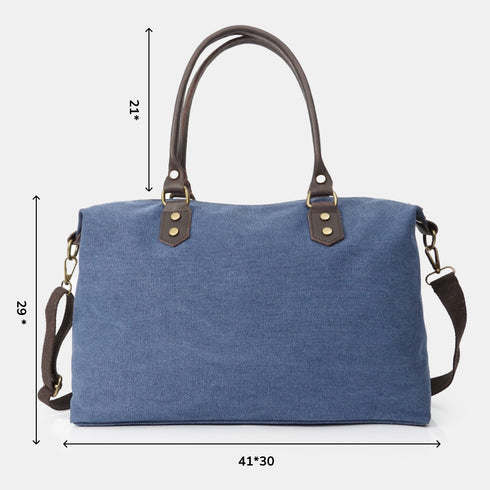 Bolso loneta para mujer | personalizable | Azul marino | Irene