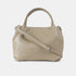 Bolso de mano de piel estilo saco para mujer khaki Stefy