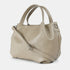 Bolso de mano de piel estilo saco para mujer khaki Stefy